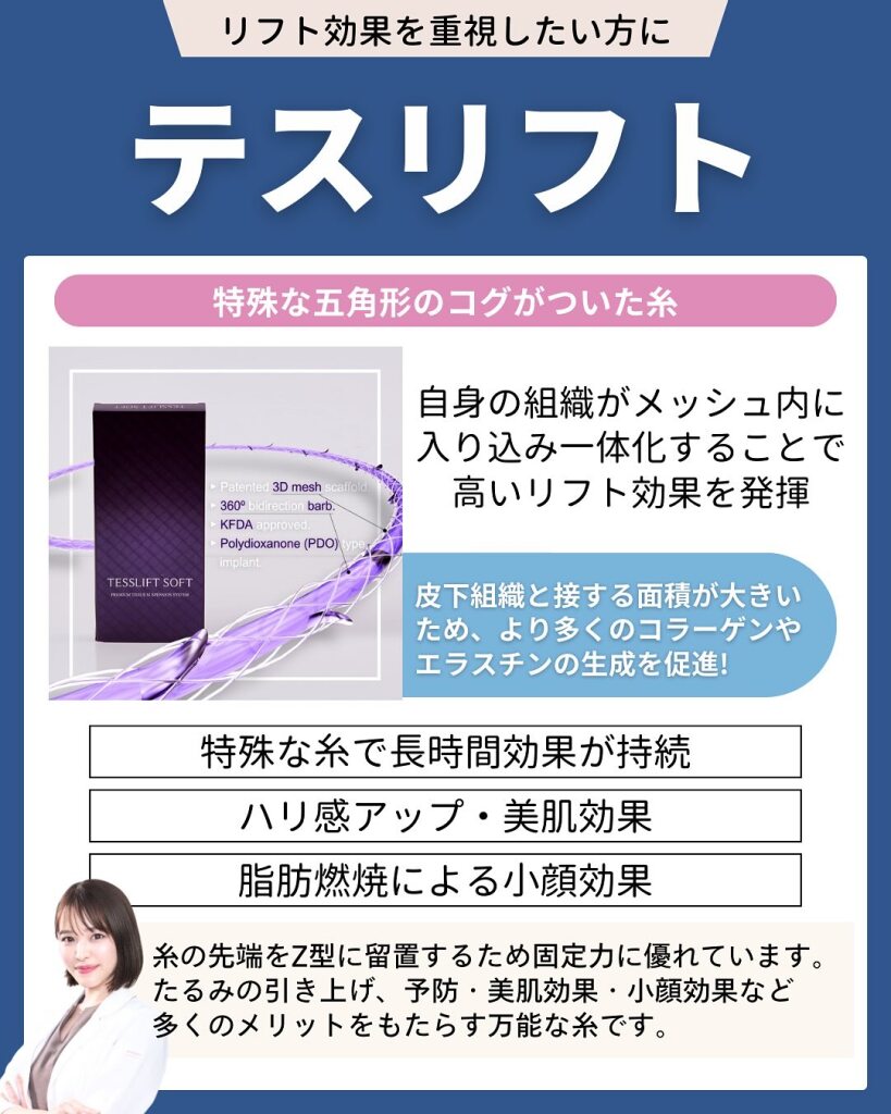 糸リフト（スレッドリフト）