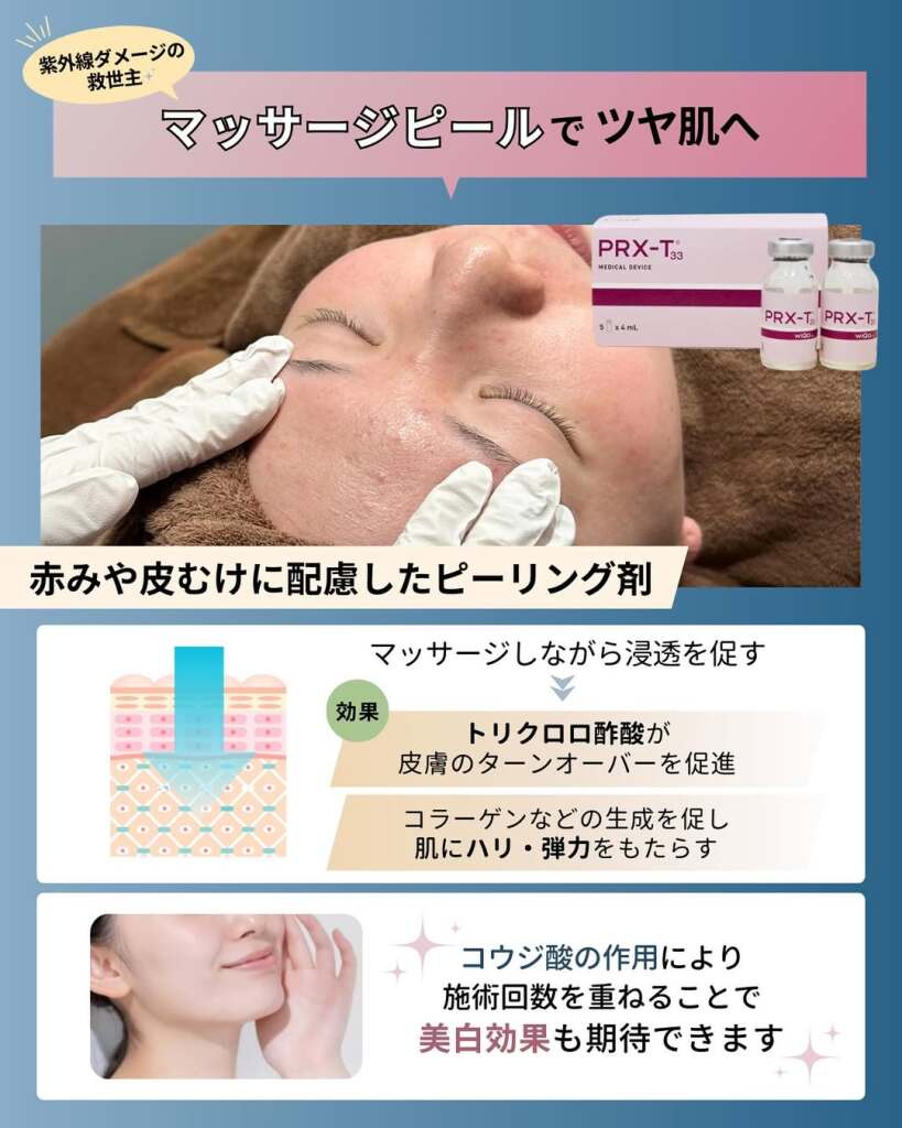 マッサージピール｜岐阜・大垣市の美容皮膚科・脱毛の大垣美容クリニック